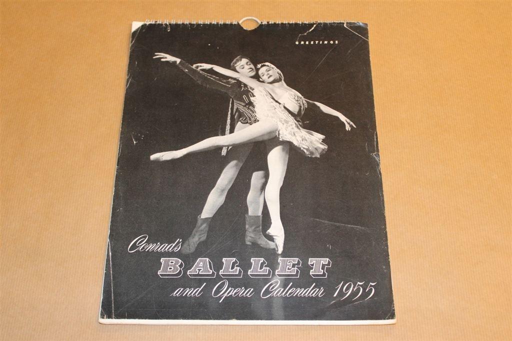 Conrad\'s Ballet and Opera Calendar - 1955 !!, Ophalen of Verzenden, Zo goed als nieuw, Cabaret