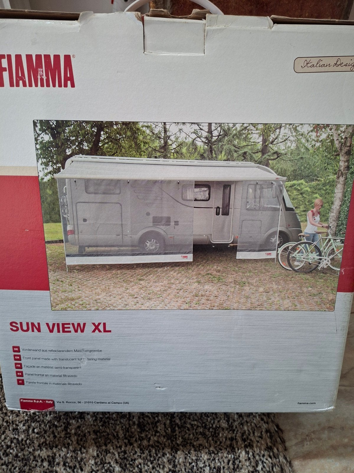 Fiamma Sun View XL 350 - Comfortabel voorpaneel, Ophalen of Verzenden, Zo goed als nieuw