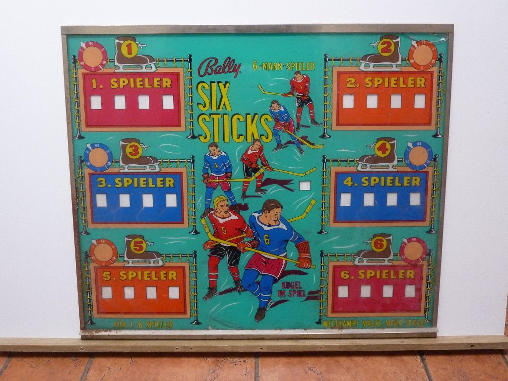 Kopruit Bally Six Sticks, Ophalen, Gebruikt, Mechanisch, Bally