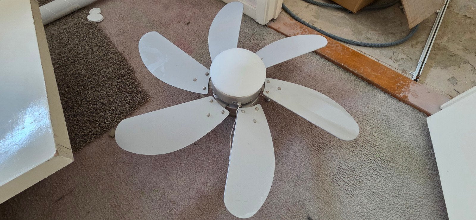 Plafondventilator met verlichting - Gebruikt, Ophalen, Zo goed als nieuw