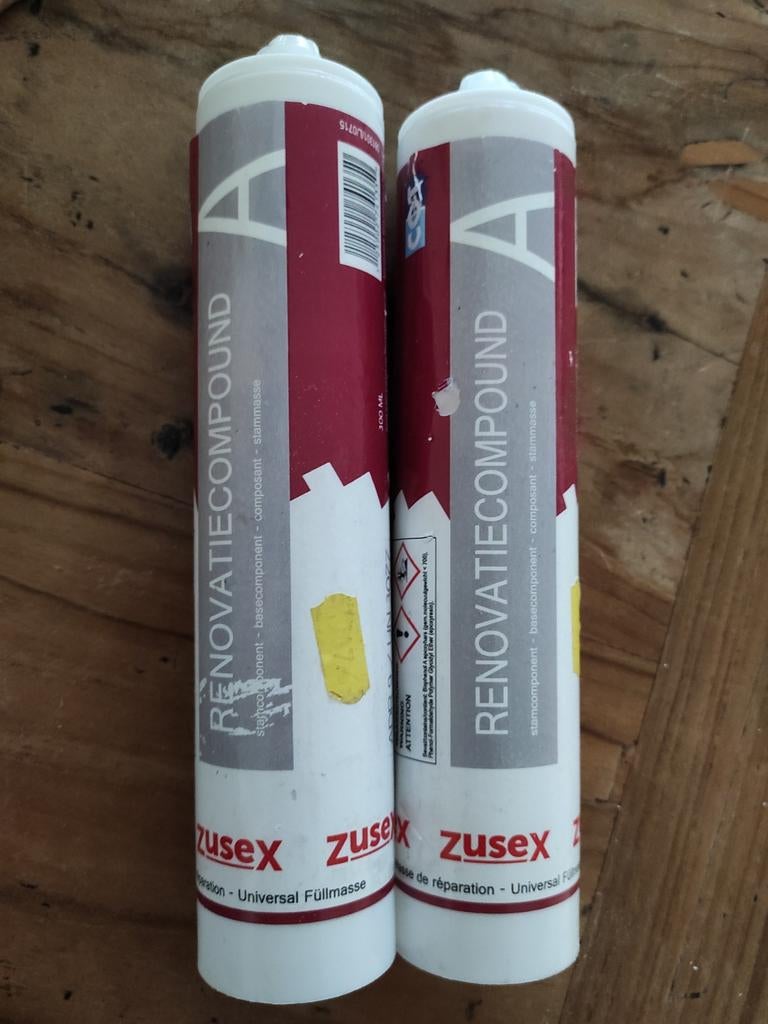 Epoxy 2 kokers, renovatiecompound A, Ophalen of Verzenden, Nieuw, Overige typen
