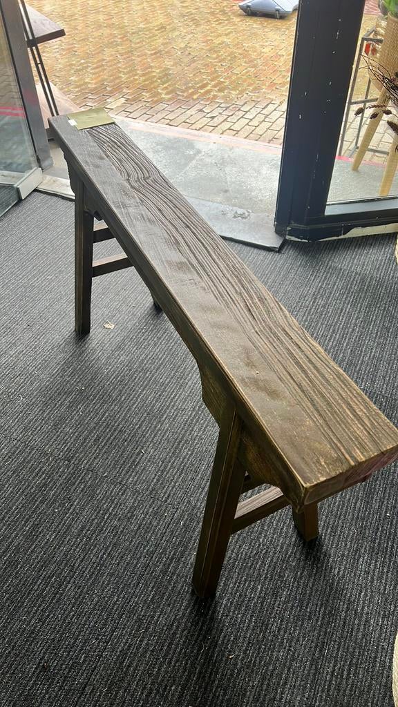 Houten bankje, Huis en Inrichting, Ophalen, Nieuw