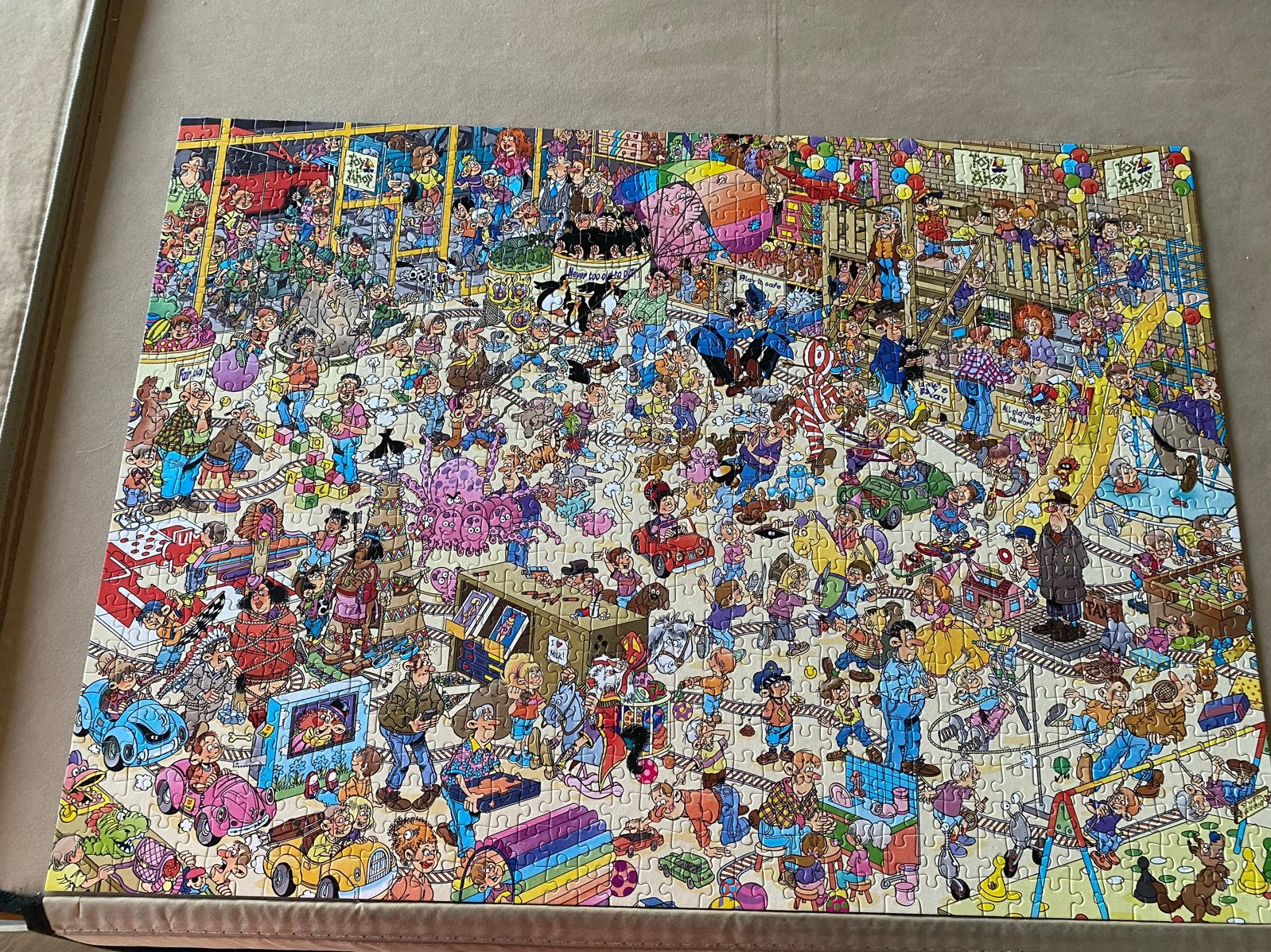 Jan van Haasteren Puzzel  1000 stukjes, Ophalen, 500 t/m 1500 stukjes, Zo goed als nieuw, Legpuzzel