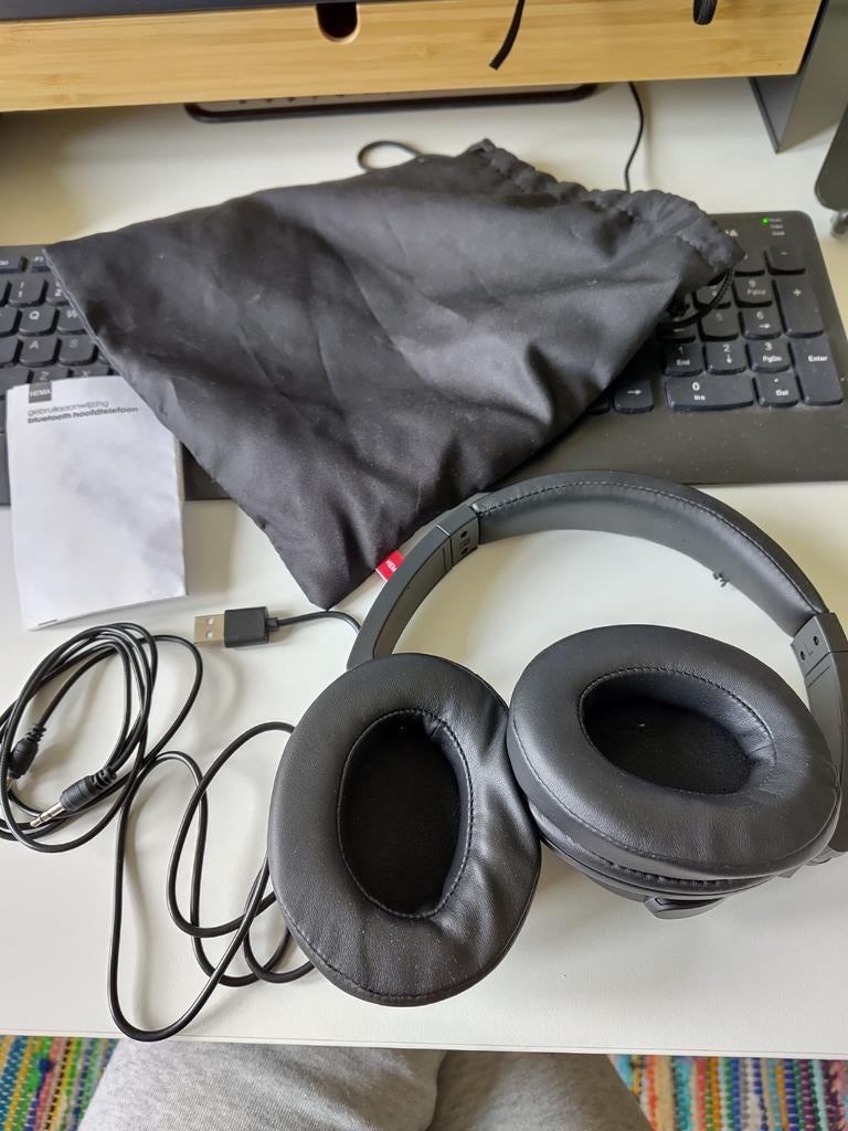 draadloze koptelefoon met noise cancelling van Hema, Audio, Tv en Foto, Koptelefoons, Ophalen of Verzenden, Gebruikt, Overige merken