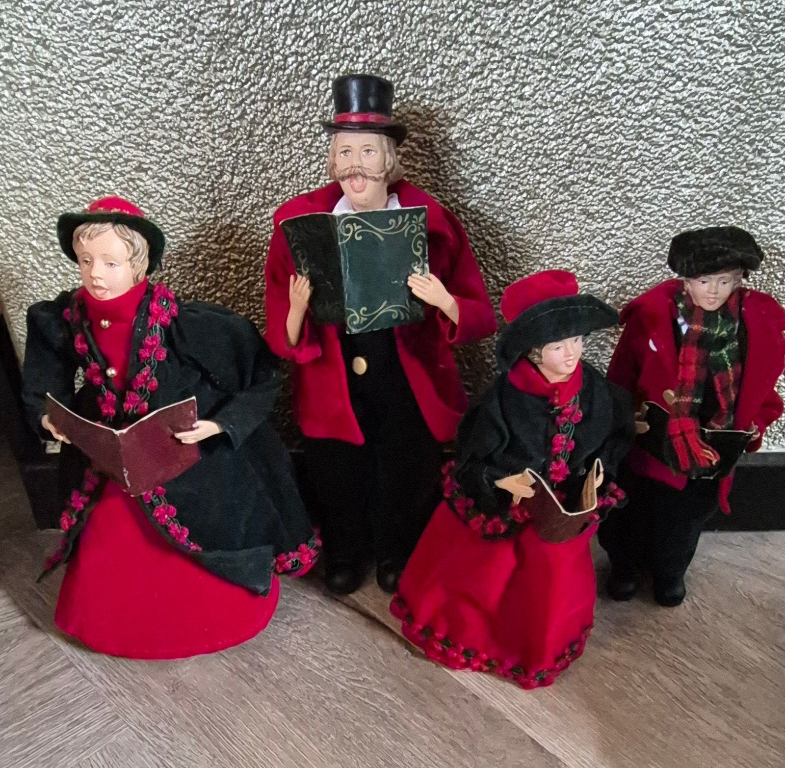 Dickens poppen. Christmas carolers of Dickens-koor, Ophalen of Verzenden