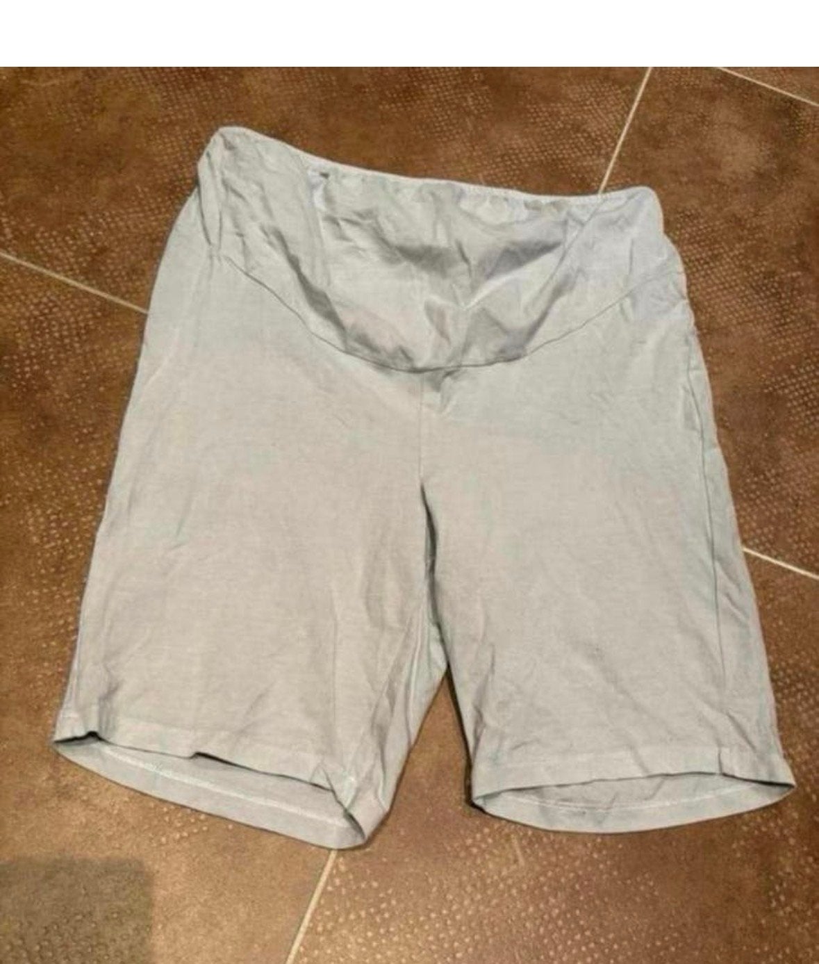 Comfortabele Zwangerschap Korte Broek - Maat L, Kleding | Dames, Positiekleding, Maat 42/44 (L), Ophalen of Verzenden, Grijs, Gedragen