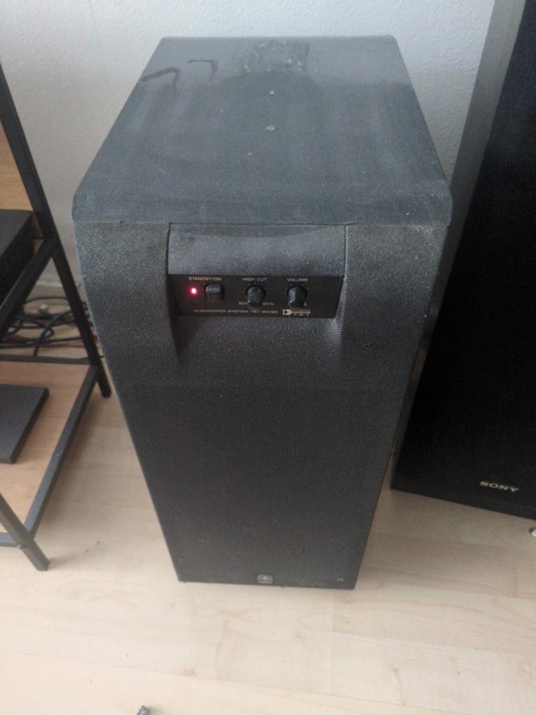 Yamaha YST-SW90 Subwoofer - Krachtige Bass, Overige merken, Gebruikt, Subwoofer, Ophalen of Verzenden