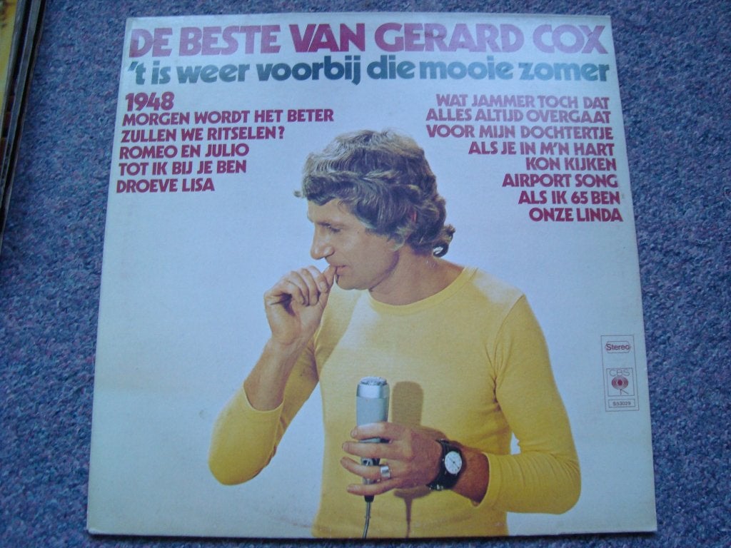 De beste van gerard cox, Ophalen of Verzenden, Zo goed als nieuw, 12 inch, Levenslied of Smartlap