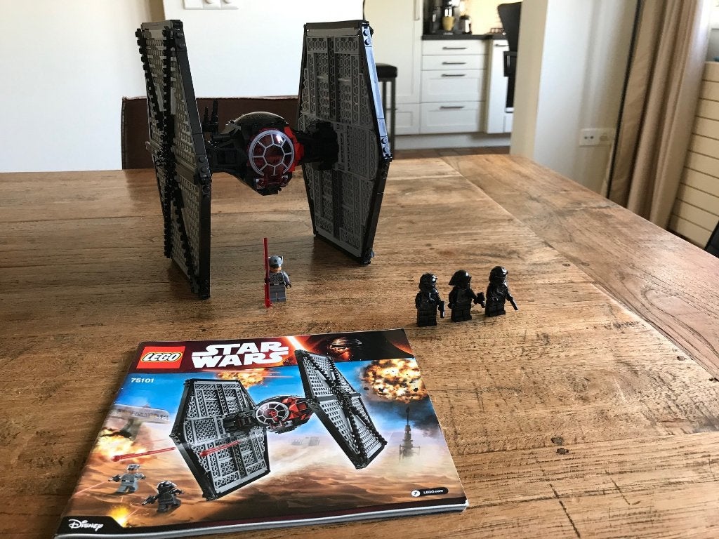 Lego Star Wars 75101 First order Tie fighter, Compleet, Star Wars, Lego, Ophalen of Verzenden
