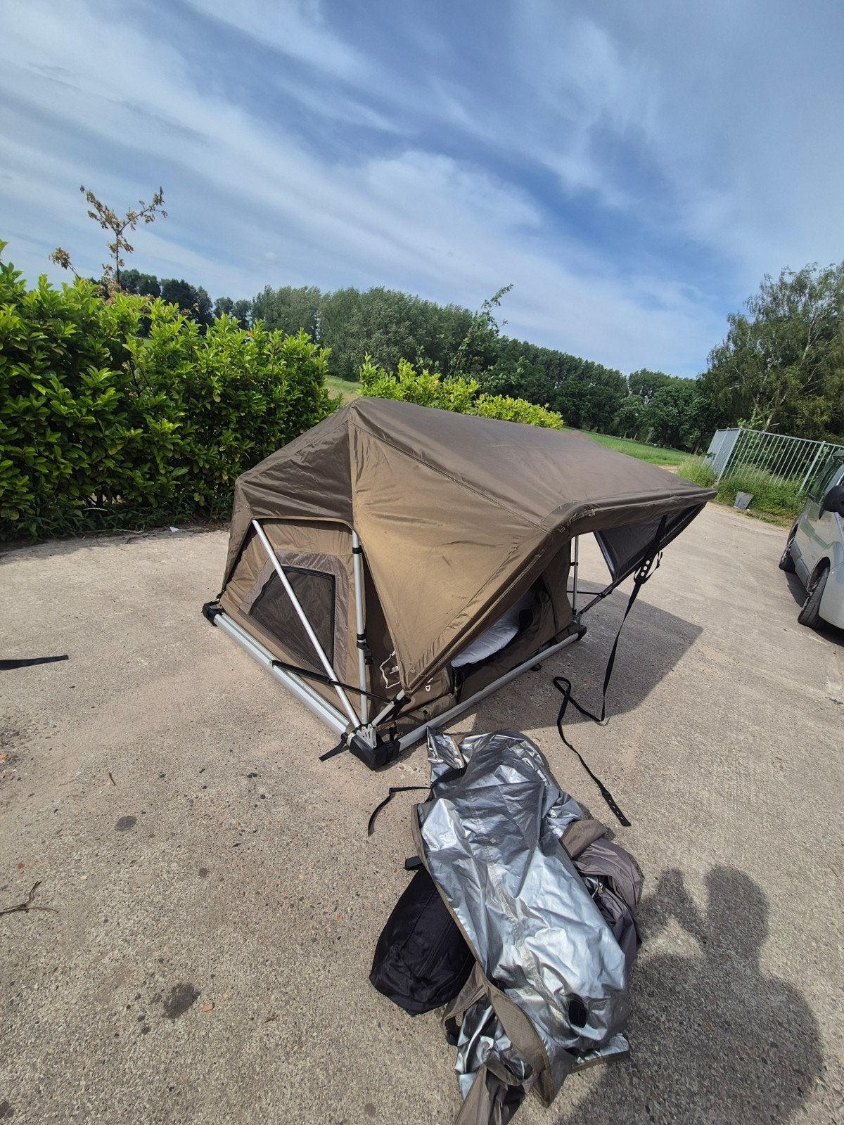 Sheepie Jimba Jimba Daktent - met voortent  extra matras, Ophalen, Zo goed als nieuw, Tot en met 2