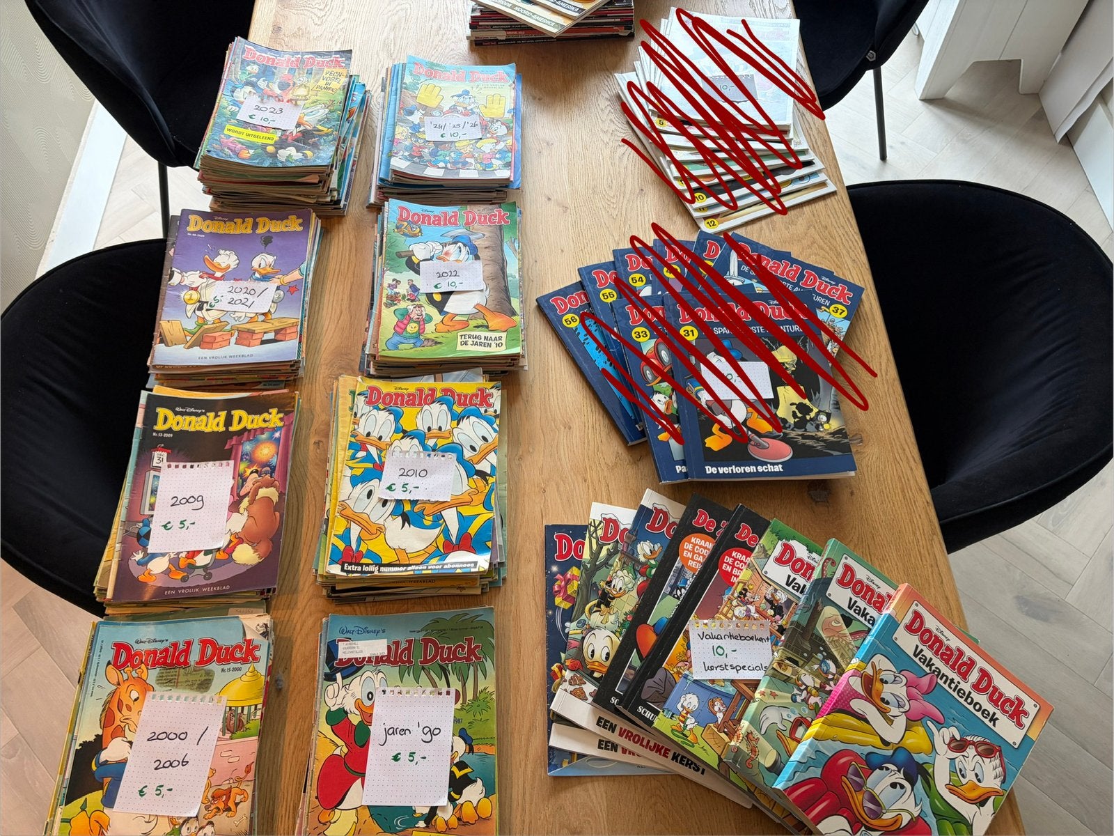 Donald Duck tijdschriften en specials, diverse jaren, Meerdere stripboeken, Ophalen of Verzenden, Gelezen