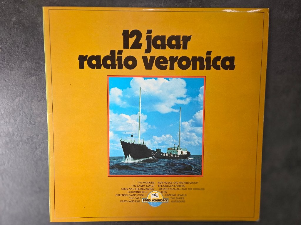12 Jaar Radio Veronica - Verzamelalbum LP, LP, Gebruikt, Pop, Ophalen of Verzenden