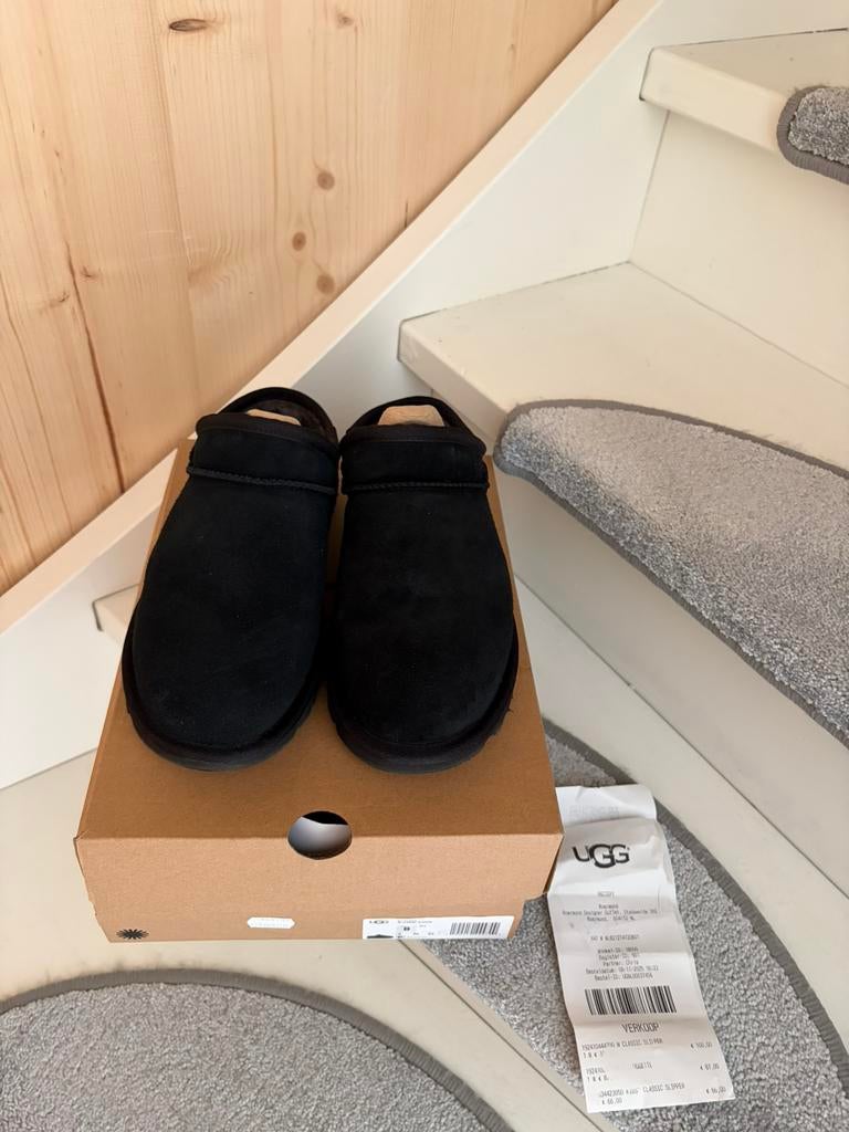 Ugg instappers/slippers maat 39 nieuw, Ophalen of Verzenden, Zo goed als nieuw, Zwart