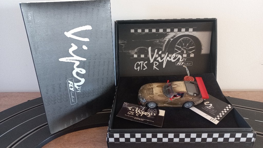 Fly Slotcar Dodge Viper GTS R ES 400 Viper Plata, Overige merken, Racebaan, Nieuw, Ophalen of Verzenden