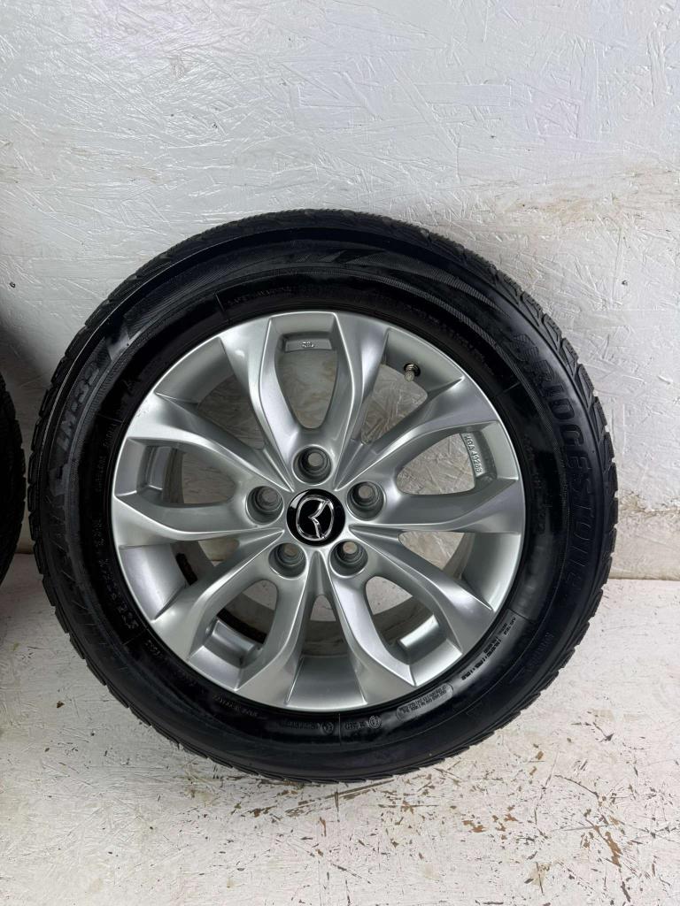 Originele Mazda 6 CX-3 CX-30 velgen 16" 5x114.3 winterset, Auto-onderdelen, Niet ingevuld, Gebruikt, 16 inch, Banden en Velgen
