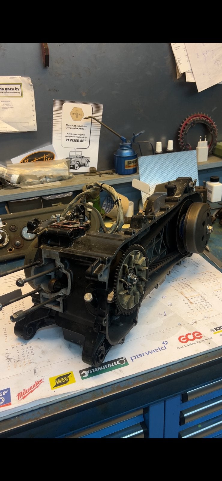 Typhoon 50cc blok, Ophalen