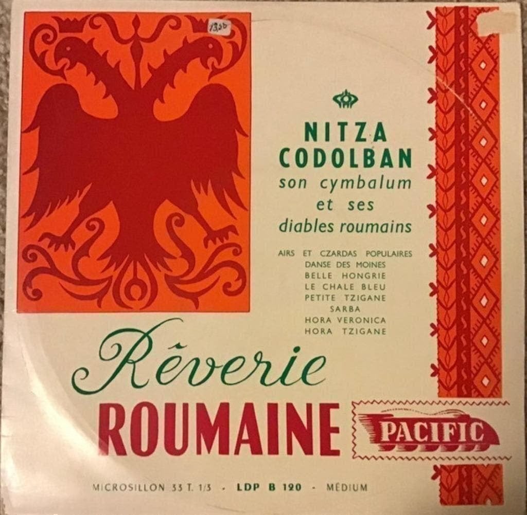 Nitza Codolban , Son Cymbalum Et Ses Diables Roumains, LP, Ophalen of Verzenden, Zo goed als nieuw, 12 inch