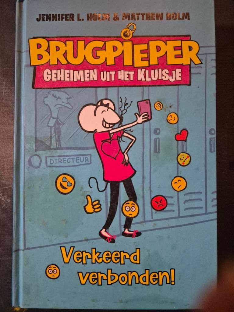 Brugpieper: Geheimen uit het kluisje - Verkeerd verbonden!, Boeken, Kinderboeken | Jeugd | 13 jaar en ouder, Gelezen, Fictie, Ophalen of Verzenden