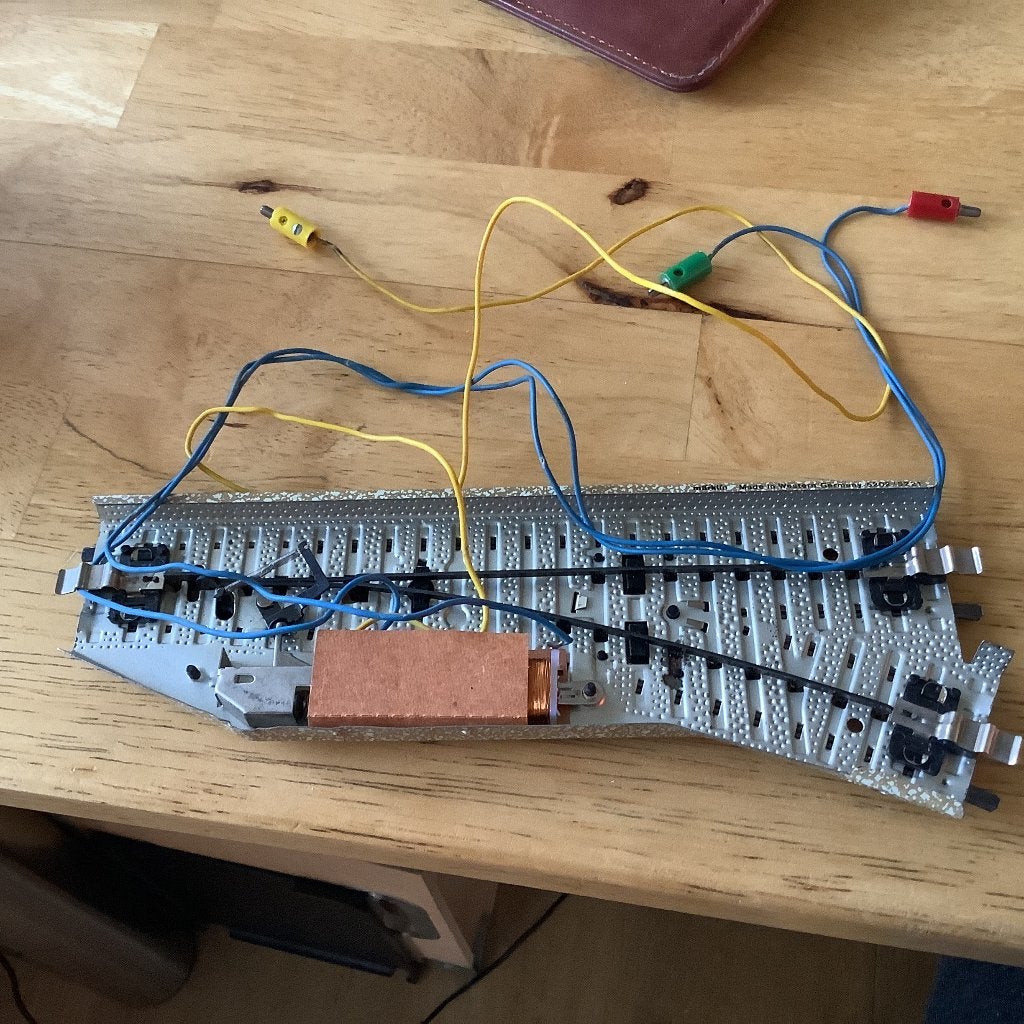 MÄRKLIN WISSEL 5202 5221, Ophalen, Wisselstroom, Rails, Zo goed als nieuw