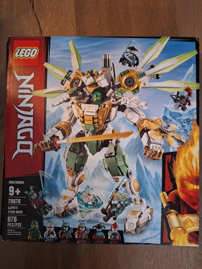 Lego Ninjago Lloyd's Titan Mech 70676, Ophalen of Verzenden, Zo goed als nieuw, Complete set, Lego