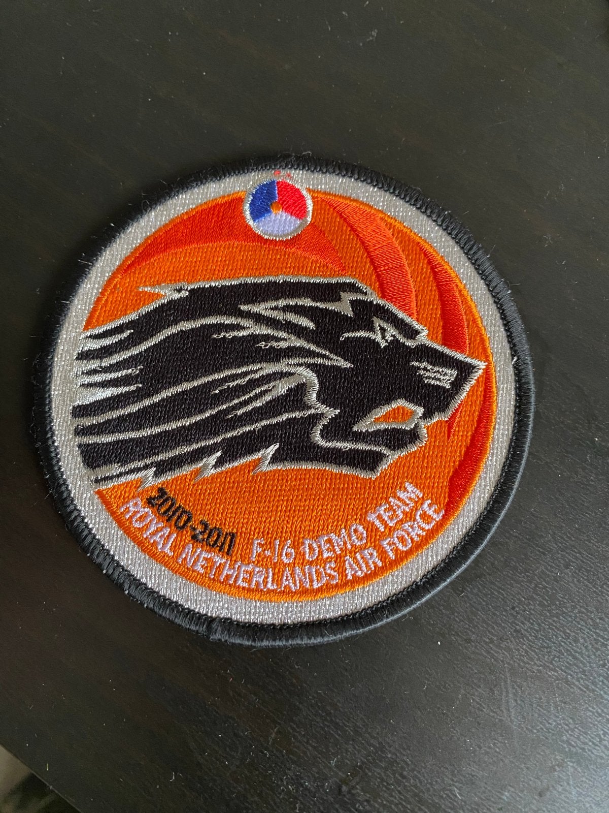 F-16 Demo Team Patch 2010-2011 - Koninklijke Luchtmacht, Ophalen of Verzenden, Luchtmacht, Nederland, Overige typen