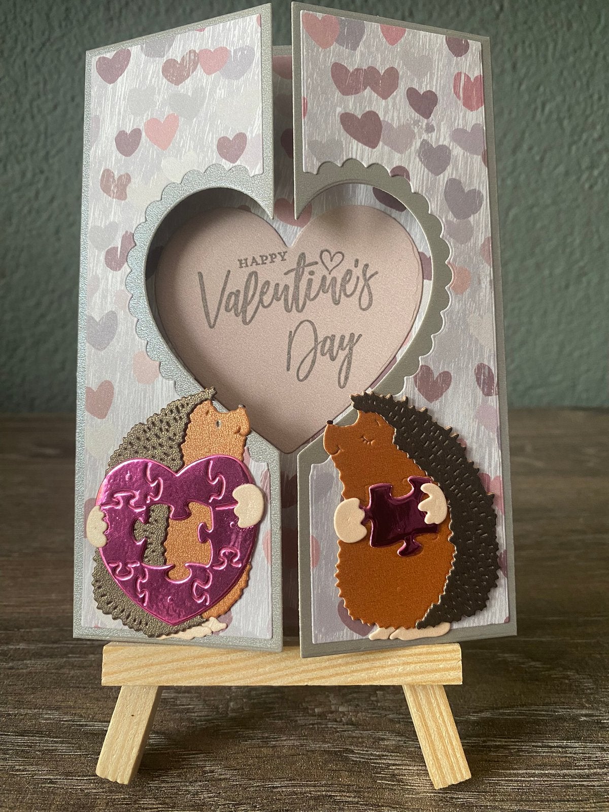 Wenskaart met envelop nr 399 Valentijn, Hobby en Vrije tijd, Kaarten | Zelfgemaakt, Ophalen of Verzenden, Nieuw, Overige thema's