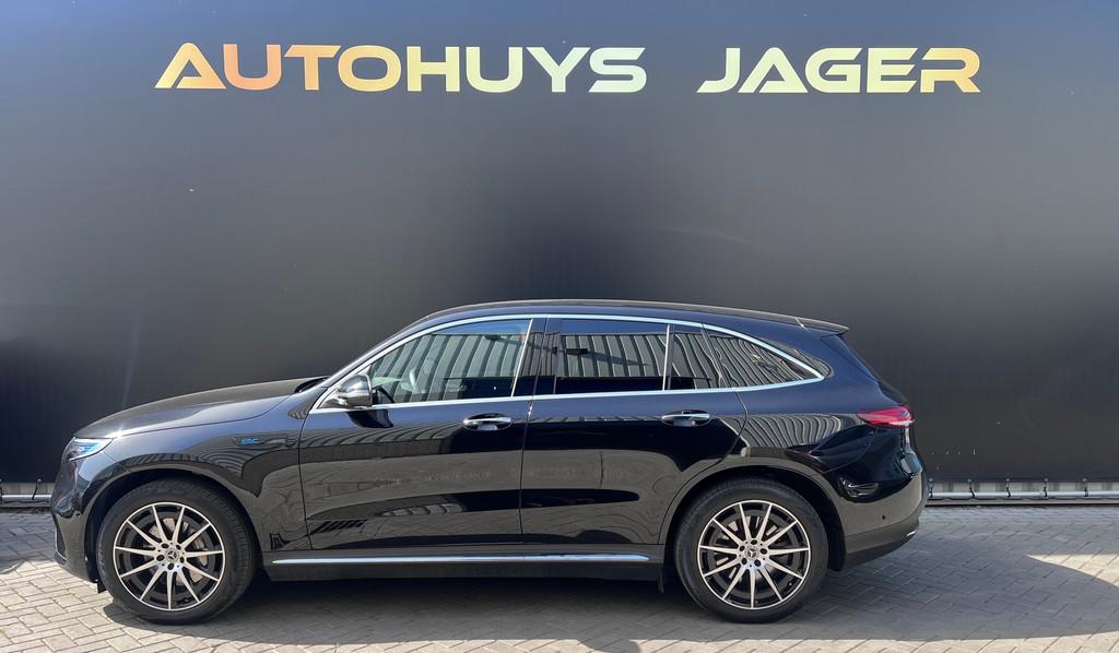 Mercedes-Benz EQC 400 4MATIC Premium Plus 80 kWh - SOH 94% -, Auto's, Zwart, Zwart, Vierwielaandrijving, SUV of Terreinwagen