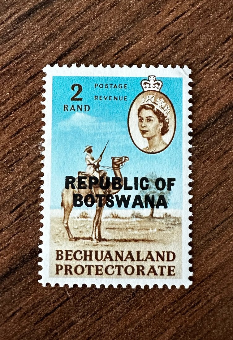 Botswana 1966 postfris kameel dieren - 2 Rand, Ophalen of Verzenden, Overige landen, Postfris