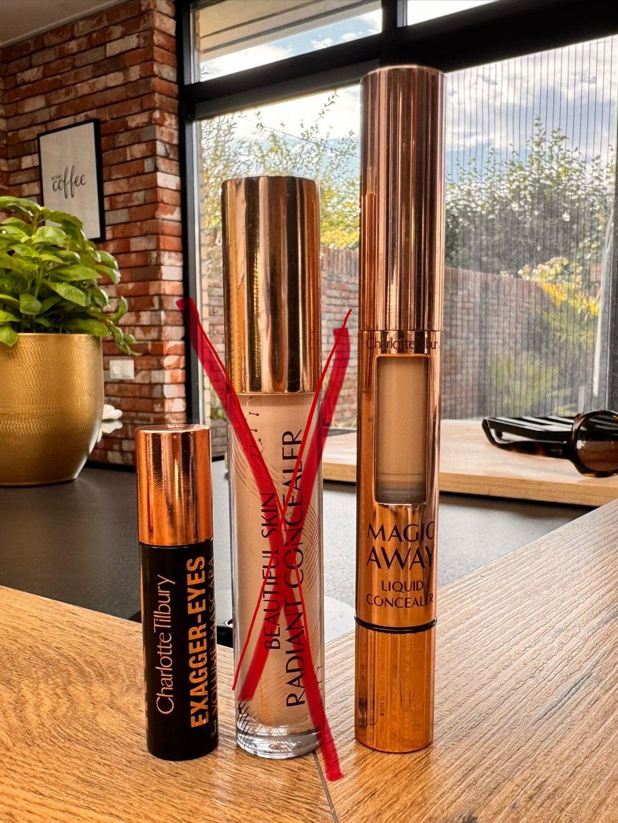 Charlotte Tilbury Concealer & Exagger-Eyes Mascara, Overige kleuren, Nieuw, Make-up, Verzenden