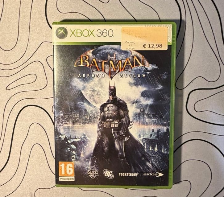 Xbox 360 Batman Arkham Asylum, Avontuur en Actie, Gebruikt, 1 speler, Eén computer