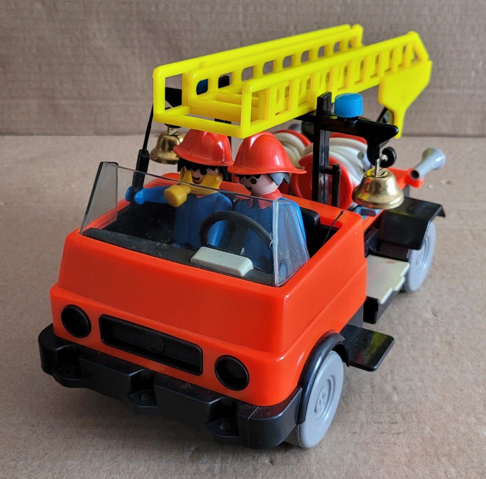 Oude playmobil brandweerwagen, Ophalen of Verzenden, Gebruikt