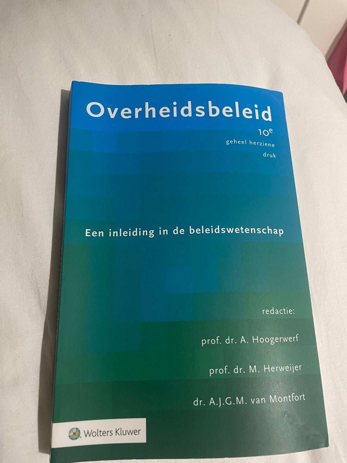 Overheidsbeleid: Inleiding in de beleidswetenschap, Ophalen of Verzenden, Gamma, Zo goed als nieuw, HBO