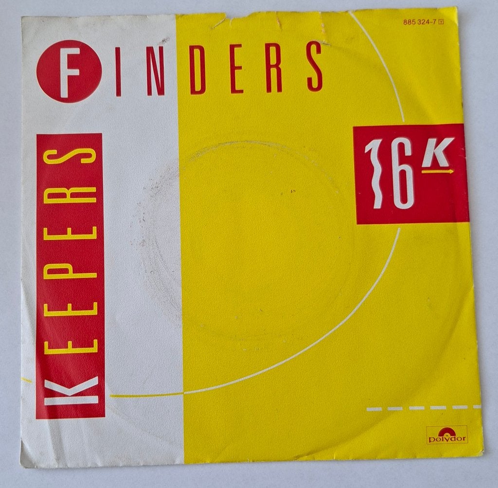 16K - Finders keepers, Gebruikt, Ophalen of Verzenden, Pop, Overige typen