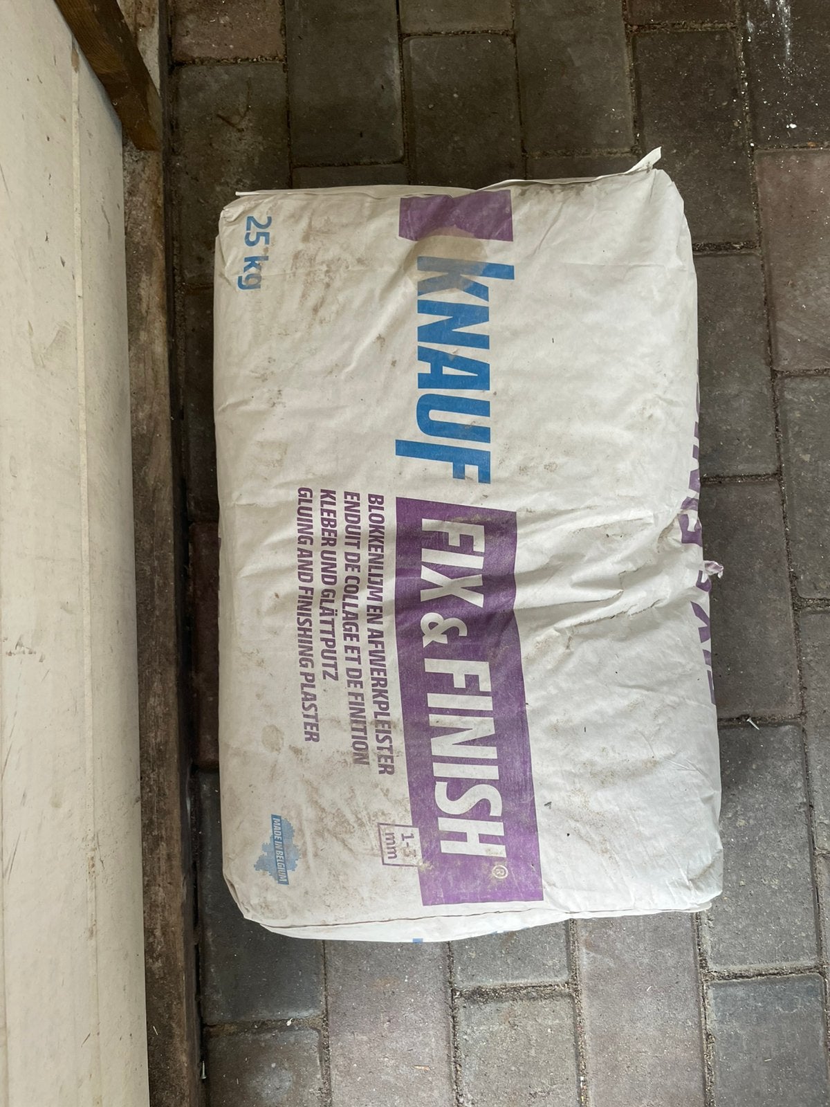 knauf fix and finish, Ophalen, Zo goed als nieuw