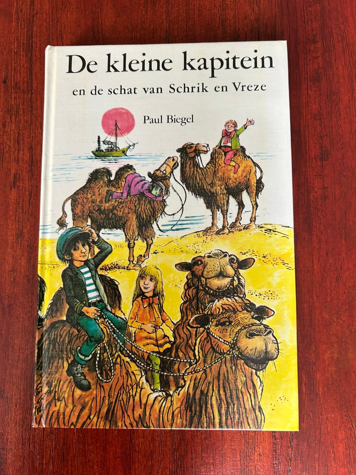 De kleine kapitein en de schat van Schrik en Vreze - Biegel, Ophalen of Verzenden, Zo goed als nieuw, Fictie algemeen