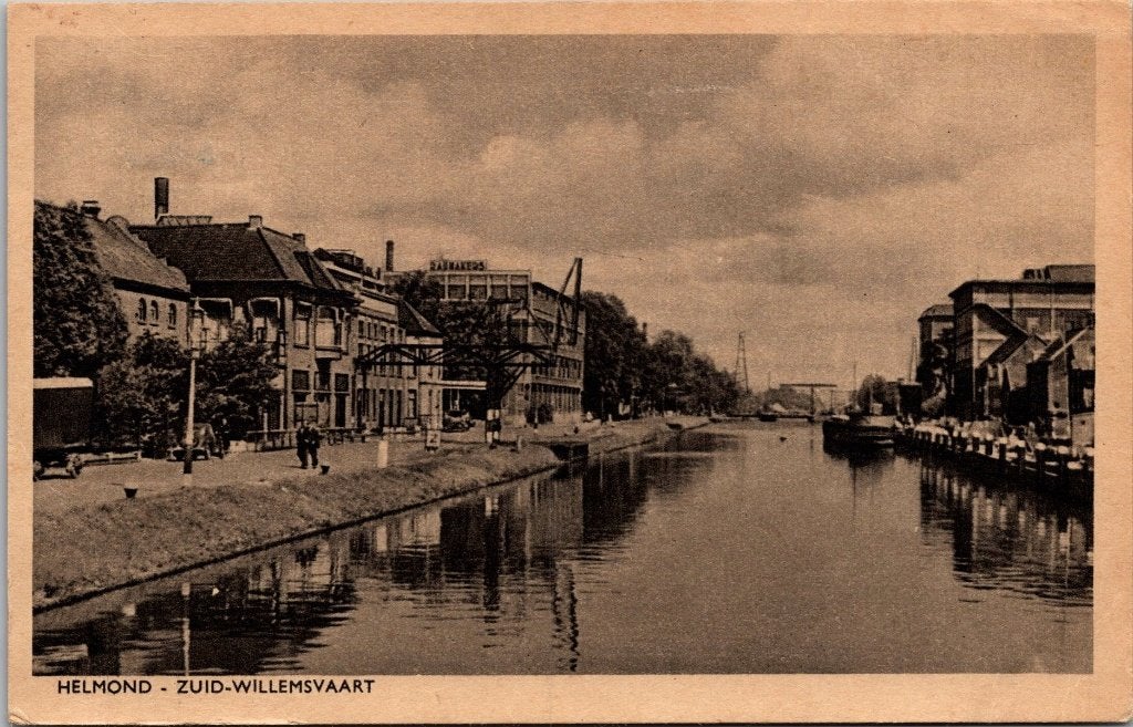 Helmond - 12 oude ansichtkaarten, Verzamelen, Ansichtkaarten | Nederland, Verzenden, 1920 tot 1940, Gelopen, Noord-Brabant