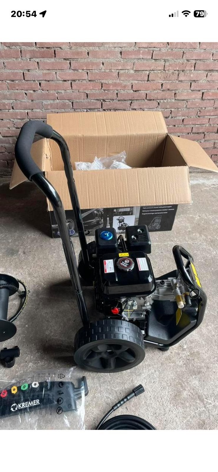 Kremer hogedrukreiniger nieuw, Ophalen of Verzenden, Zo goed als nieuw, Elektrisch