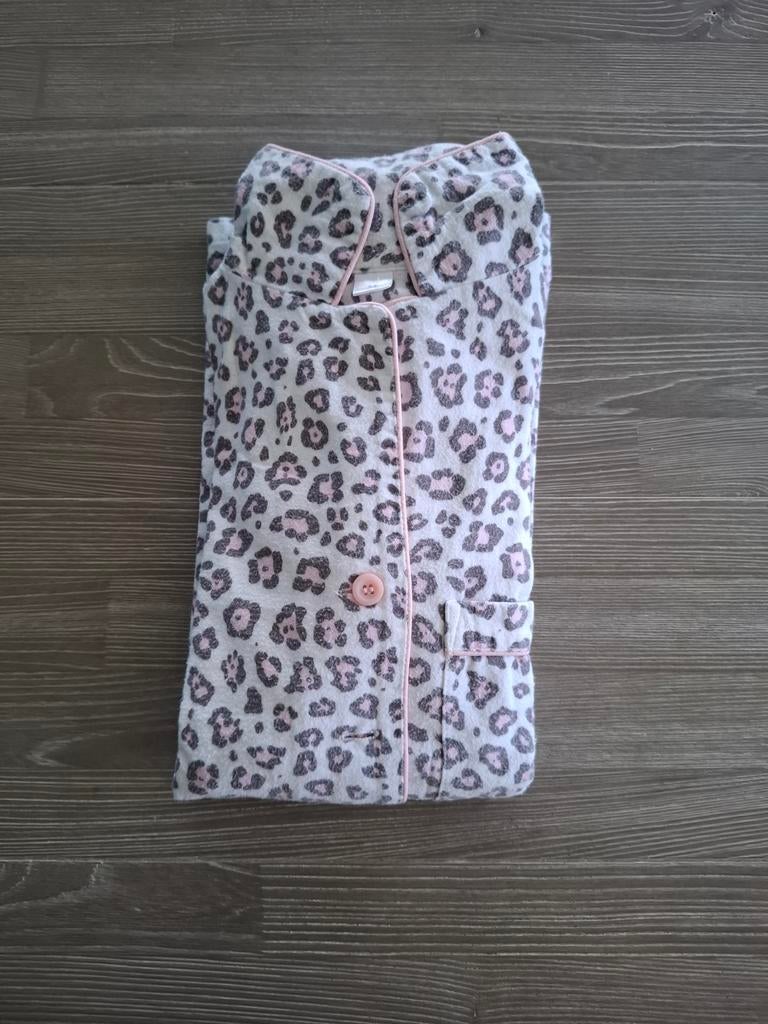 Pyama Tijgerprint Roze & Zwart, Ophalen of Verzenden, Zo goed als nieuw, Maat 38/40 (M)