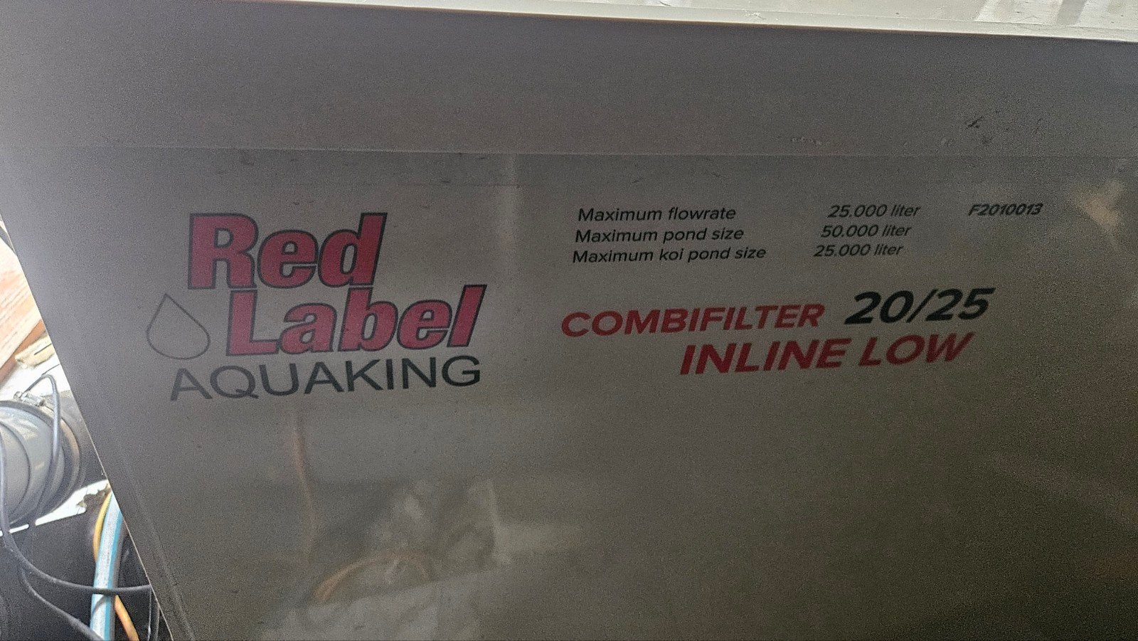 trommelfilter aquaking inline low 20/25, Ophalen, Zo goed als nieuw, Filter
