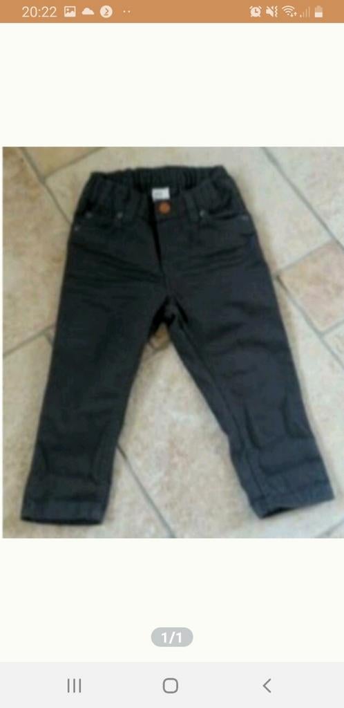 Nieuwe stoere grijze hm broek jongen maat 80, Kinderen en Baby's, Babykleding | Maat 80, Broekje, H&M, Nieuw, Ophalen of Verzenden