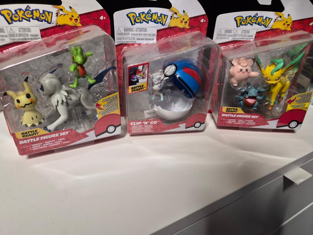 Pokémon Battle Ready Figuren Sets - Nieuw in verpakking, Ophalen of Verzenden, Nieuw, Overige typen