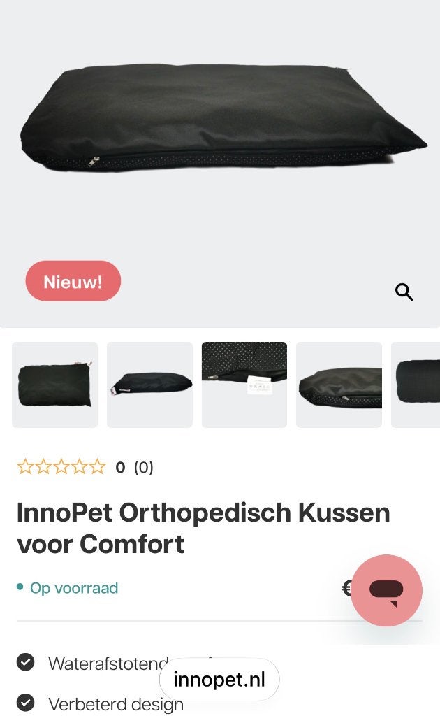 Innopet kussen Eco Air gezocht, Innopet, Ophalen of Verzenden, Zo goed als nieuw, Hondenbuggy