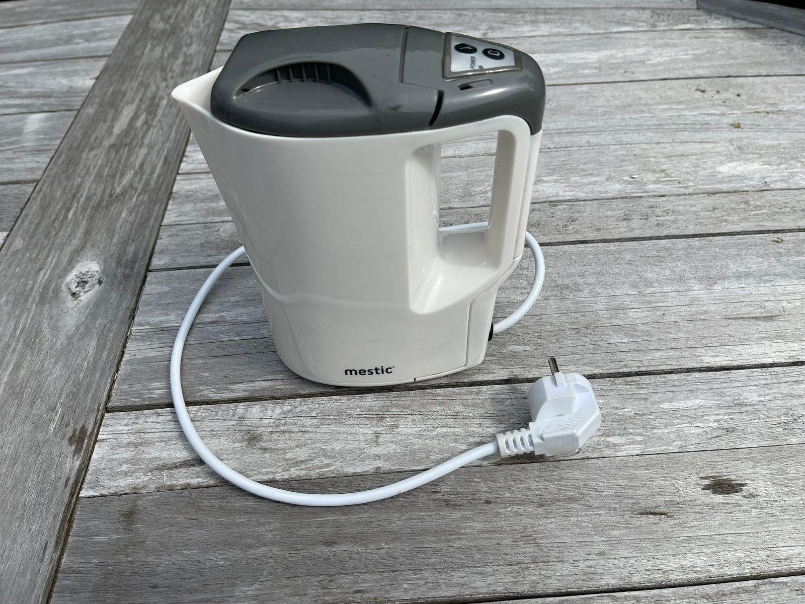 Compacte lichtgewicht waterkoker (500 watt), Caravans en Kamperen, Ophalen, Gebruikt