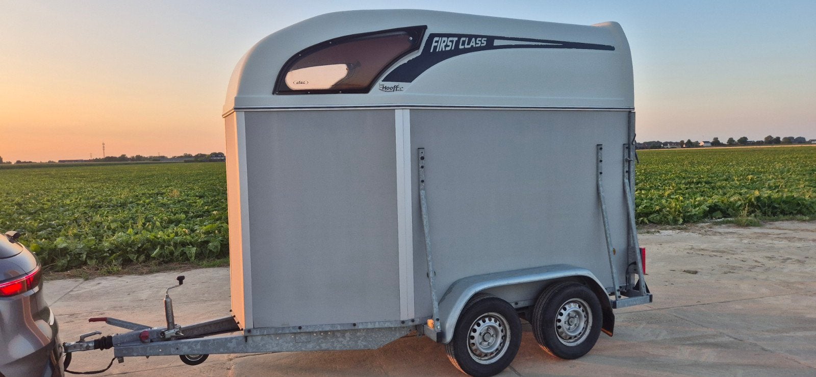 Paardentrailer Atec.  Opknapper., Ophalen, Gebruikt, Hout, 1½-paards trailer