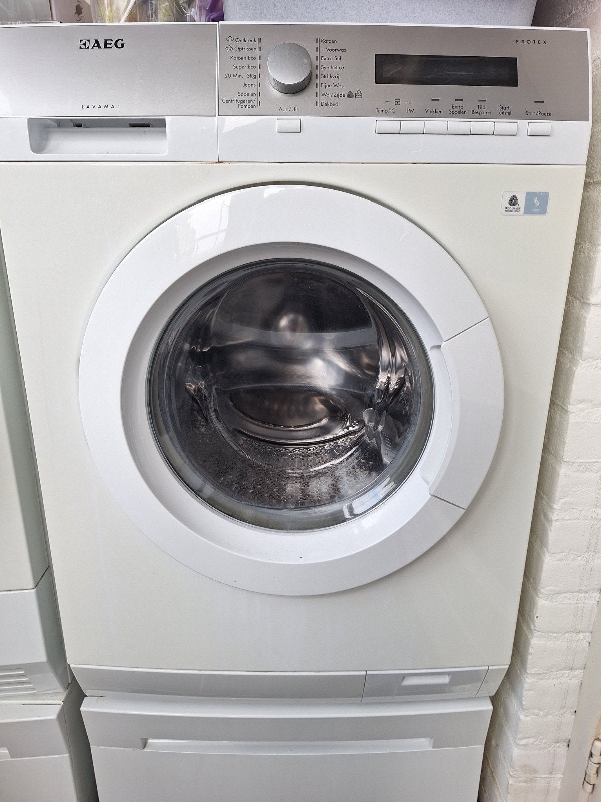 AEG Lavamat wasmachine 8kg, Witgoed en Apparatuur, Ophalen, Gebruikt, 1200 tot 1600 toeren, 85 tot 90 cm