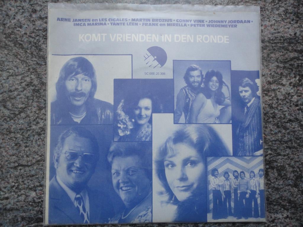 Diverse Artiesten NL-Komt vrienden in den ronde NL 1976 FH, Cd's en Dvd's, Gebruikt, 7 inch, Single, Ophalen of Verzenden