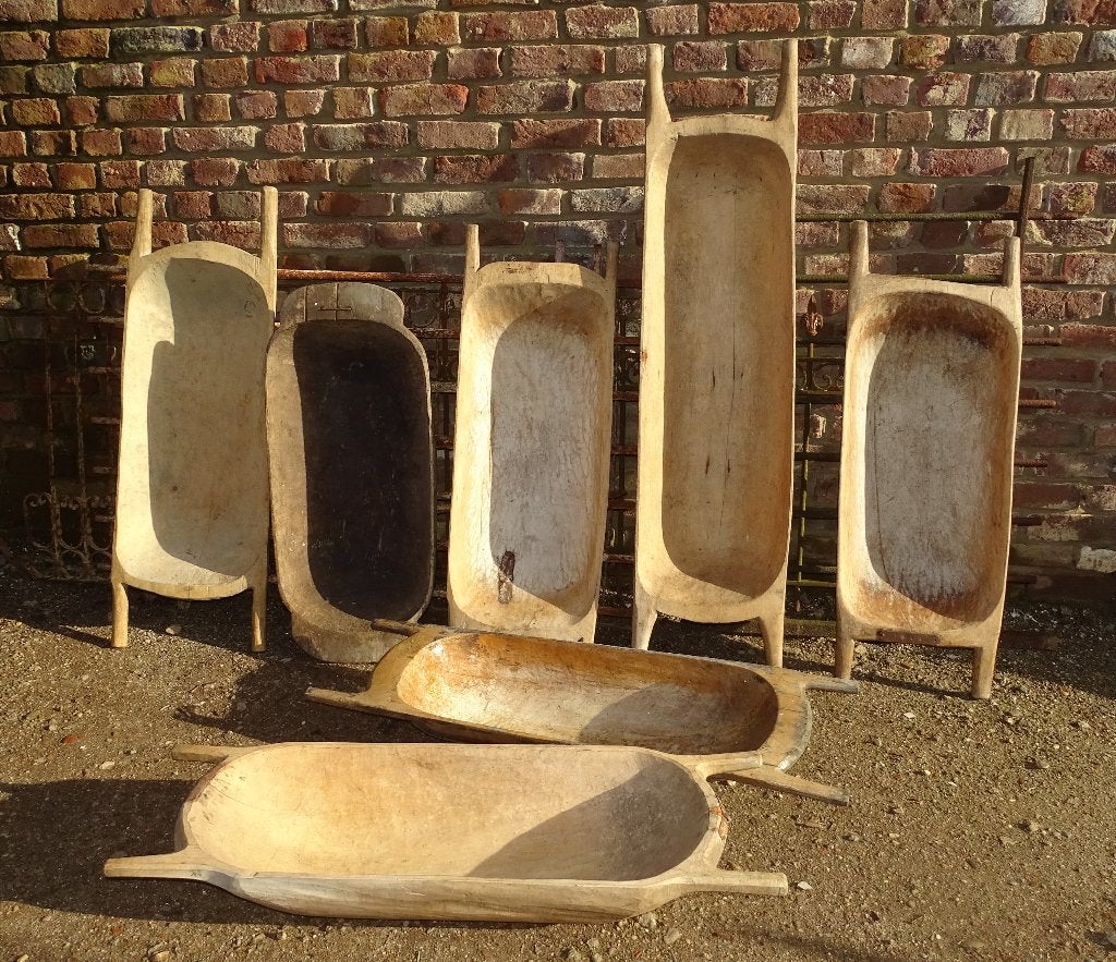oude houten deegbakken schalen schaal, Ophalen