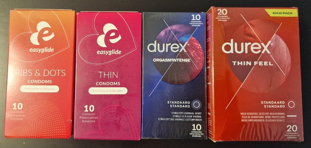 Durex & Easyglide condoms, Ophalen of Verzenden, Nieuw, Overige typen