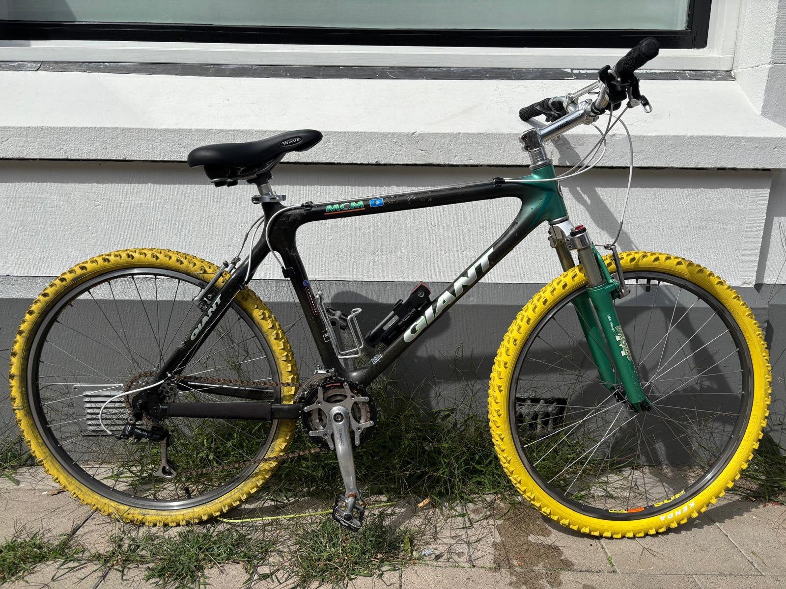 Giant MCM Pro Series mountainbike – composiet frame, Ophalen, Minder dan 10 versnellingen, Gebruikt, 26 inch
