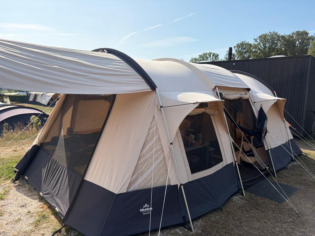 Fijne Obelink Shelter 6 TC gezinstent, Ophalen, Gebruikt, Tot en met 4